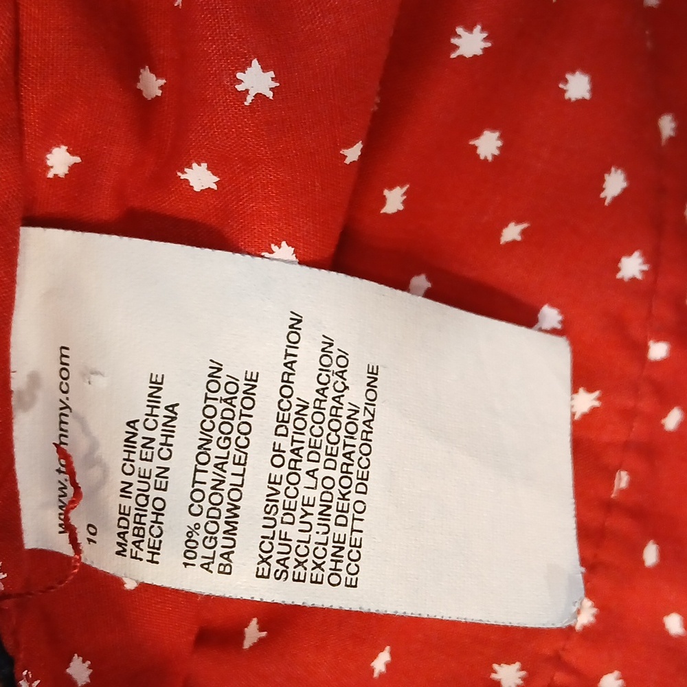 Tommy Hifiger Denim Women's Shorts With Zipper Pockets - Picture 5 of 5